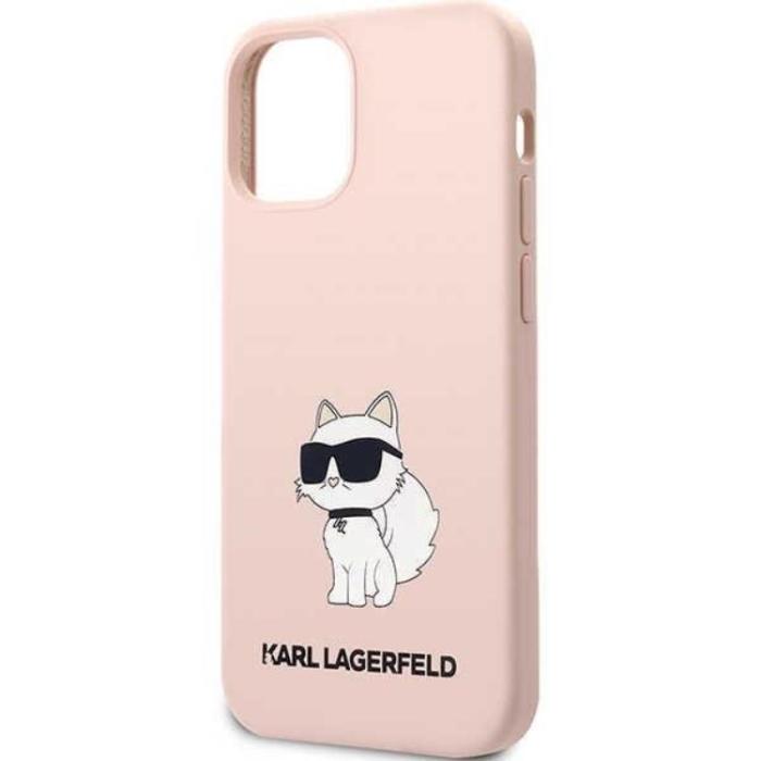 KARL LAGERFELD - Karl Lagerfeld iPhone 12/12 Pro Mobilskal Silicone Choupette