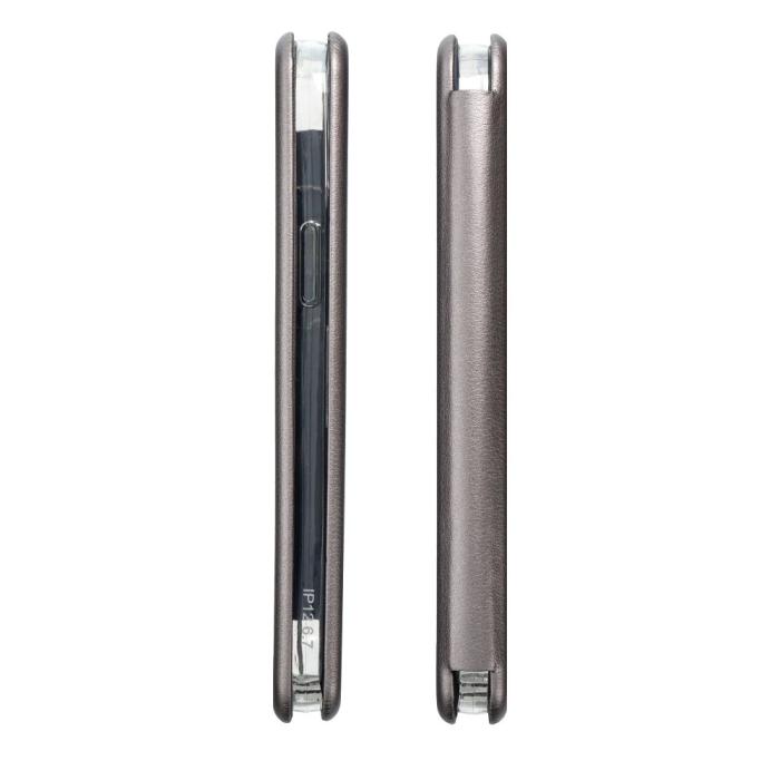 Forcell - Forcell iPhone 14 Pro Plånboksfodral Elegance Grå