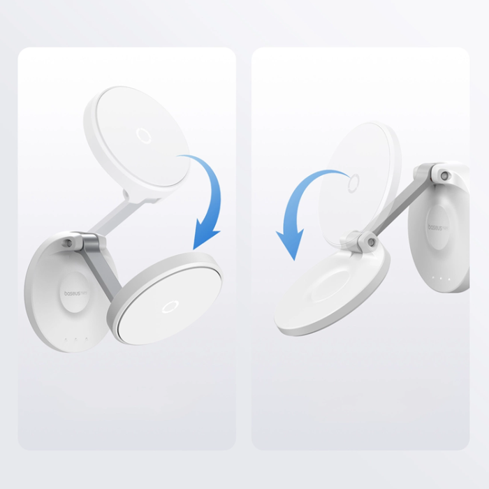 BASEUS - Baseus Magsafe Mobillhållare Foldable- Vit