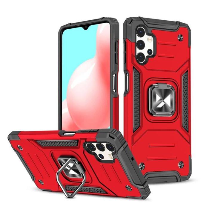 Wozinsky - Wozinsky Galaxy A73 Skal Ring Armor - Röd