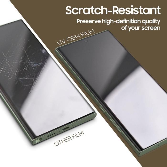 Whitestone - Whitestone Galaxy S23 Ultra Skyddsfilm Dome UV