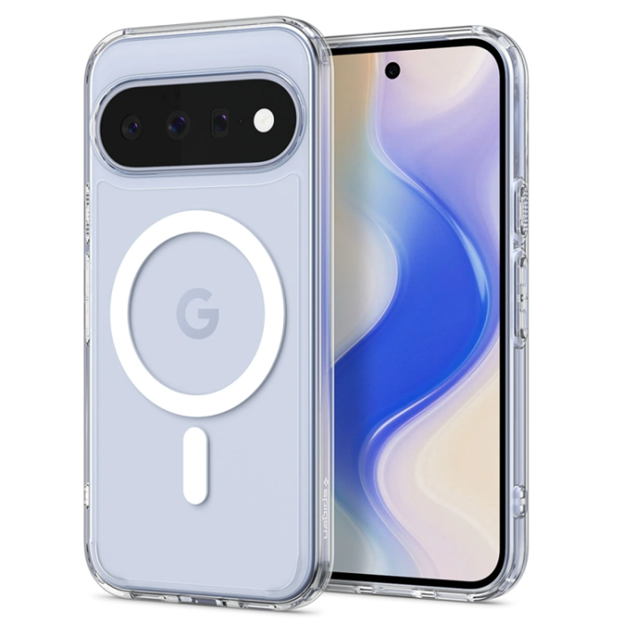 Spigen - Spigen Mobilskal För Google Pixel 11 Magsafe Ultra Hybrid - Clear/Vit