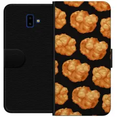 Gustaf - Pl&aring;nboksfodral till Samsung Galaxy J6+ med Nuggets