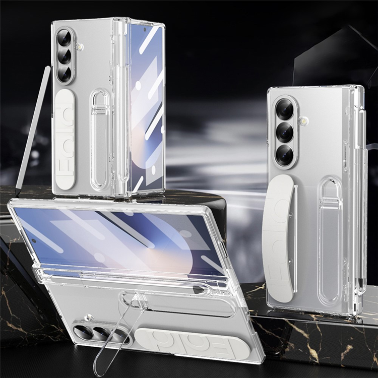 Galaxy Z Fold 7 Mobilskal Kickstand - Transparent | 2353 | AlltMobil