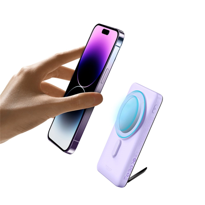 BASEUS - Baseus Powerbank Magnetisk Fäste Trådlös Snabbladdning 10000mAh 20W