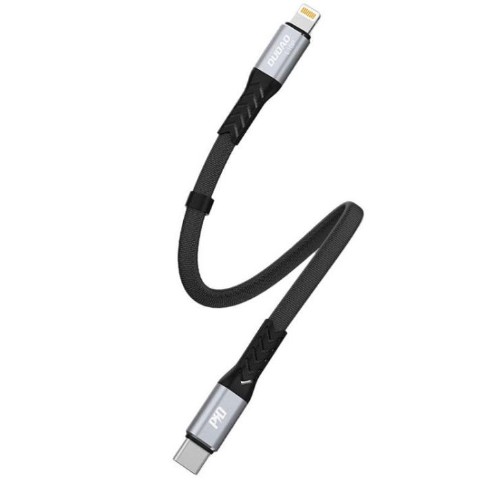 Dudao - Dudao USB-C till Lightning kabel PD 20W 0.23m - Svart