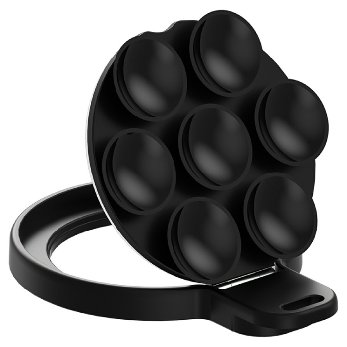 A-One Brand - Spegelstativ För Mobil MagSafe med Silikon Sugkopp Fäste Inbyggd Spegel