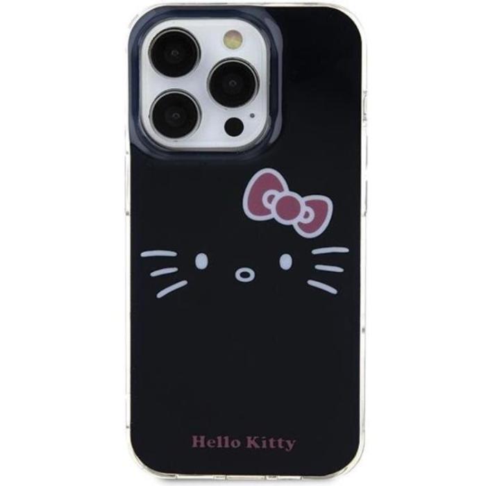 Hello Kitty - Hello Kitty iPhone 14 Pro Max Mobilskal IML Kitty Face - Svart