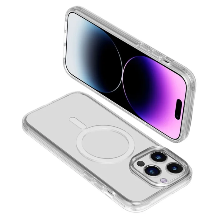 A-One Brand - iPhone 15 Pro Max Mobilskal MagSafe - Transparent