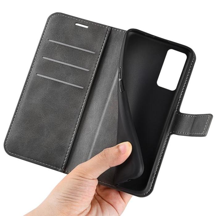OEM - Magnetic Clasp Plånboksfodral Xiaomi 12 Pro - Grå