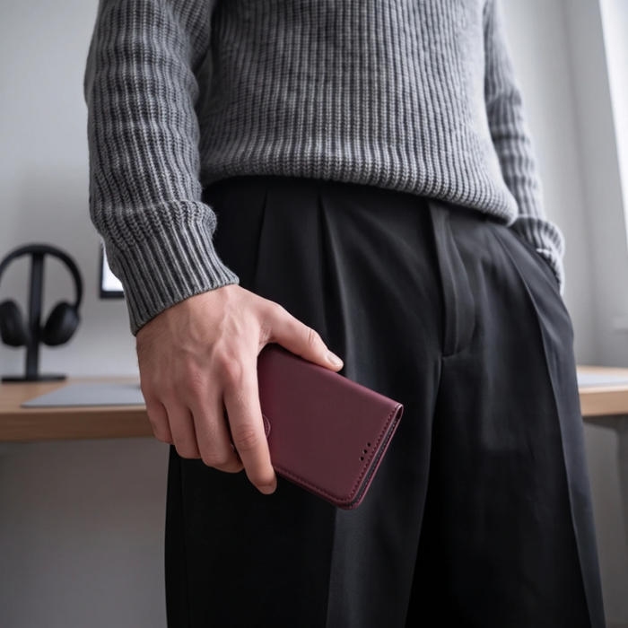 Tech-Protect - Tech-Protect Plånboksfodral För Xiaomi Redmi Note 17 Pro 5G - Mulberry