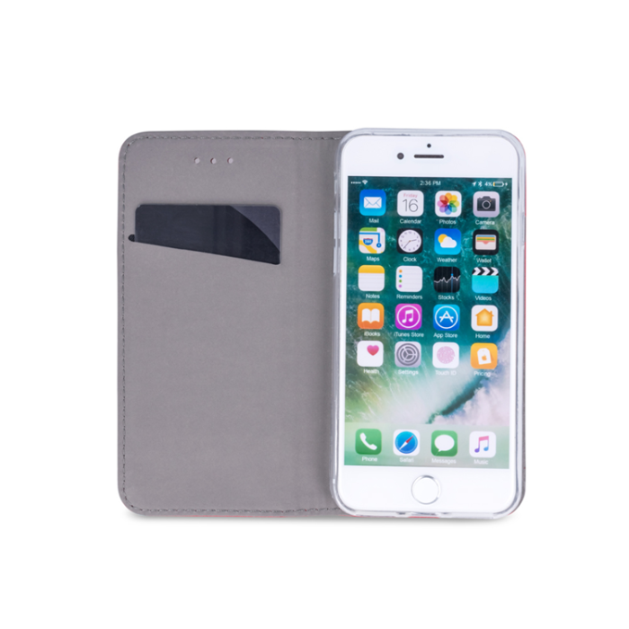 OEM - Galaxy S25 Plus Plånboksfodral Smart Magnet - Marinblå