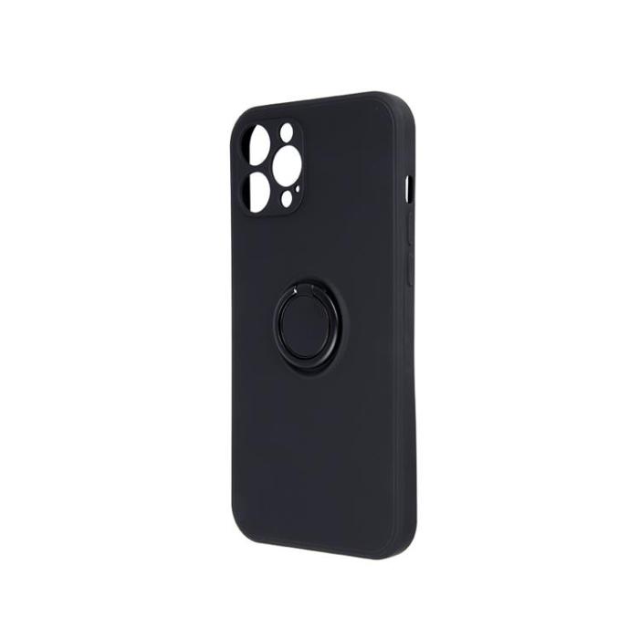 OEM - iPhone 16 Pro Max Mobilskal Ringhållare - Svart
