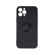 OEM - iPhone 16 Pro Max Mobilskal Ringhållare - Svart