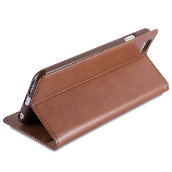 UTGATT1 - CoveredGear iPhone 6(S) Plus plånboksfodral Discover- Brun