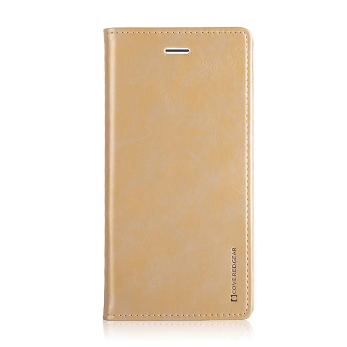 UTGATT1 - CoveredGear iPhone 6(S) Plus plånboksfodral Discover- Guld