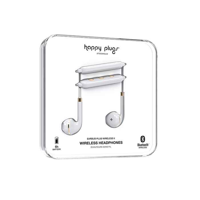 UTGATT4 - Happy Plugs Earbud Plus Wireless Ii White