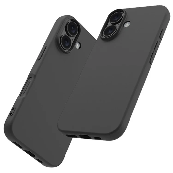 OEM - iPhone 16 Plus Mobilskal Matt TPU - Svart