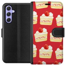 iSecrets - Plånboksfodral till Samsung Galaxy A54 med Tårta