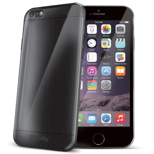 Celly Gelskin till Apple iPhone 6(S) Plus - Tonad Svart | 2353 | AlltMobil