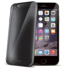 Celly - Celly Gelskin till Apple iPhone 6(S) Plus - Tonad Svart