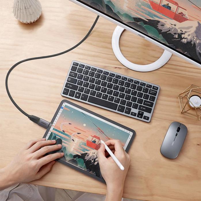 Ugreen - UGreen Adaptrar USB-C Till HDMI - Grå