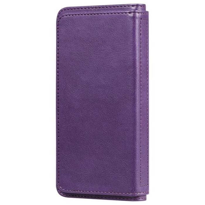 OEM - iPhone 14 Pro Max Plånboksfodral KT PU Läder - Lila