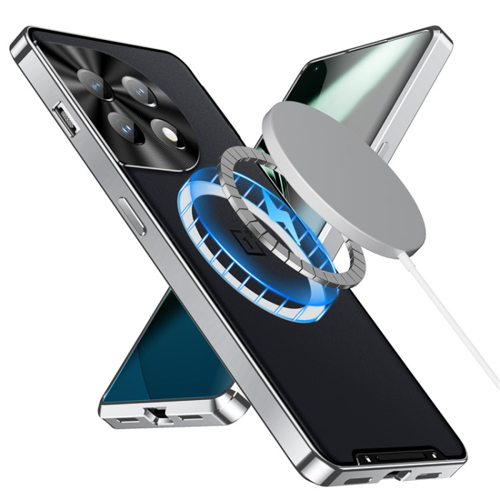 A-One Brand - OnePlus 11 5G Mobilskal Magsafe Metall - Silver