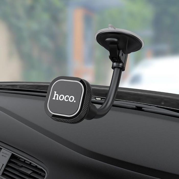 Hoco - Hoco Magnetisk Bilhållare för Vindruta/Mittkonsol CA55 - Svart