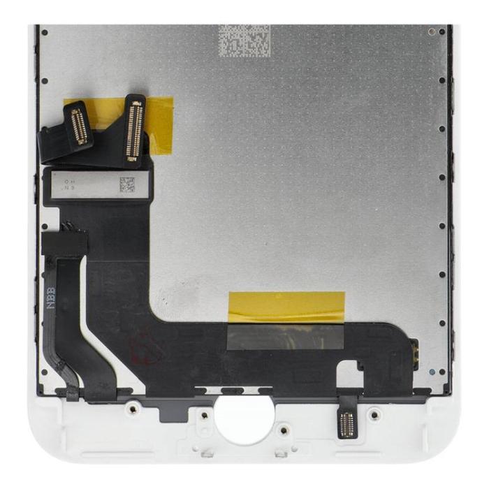 SpareParts - iPhone 8 Plus Skärm med LCD-display FixCell Retina Renoverad - Vit
