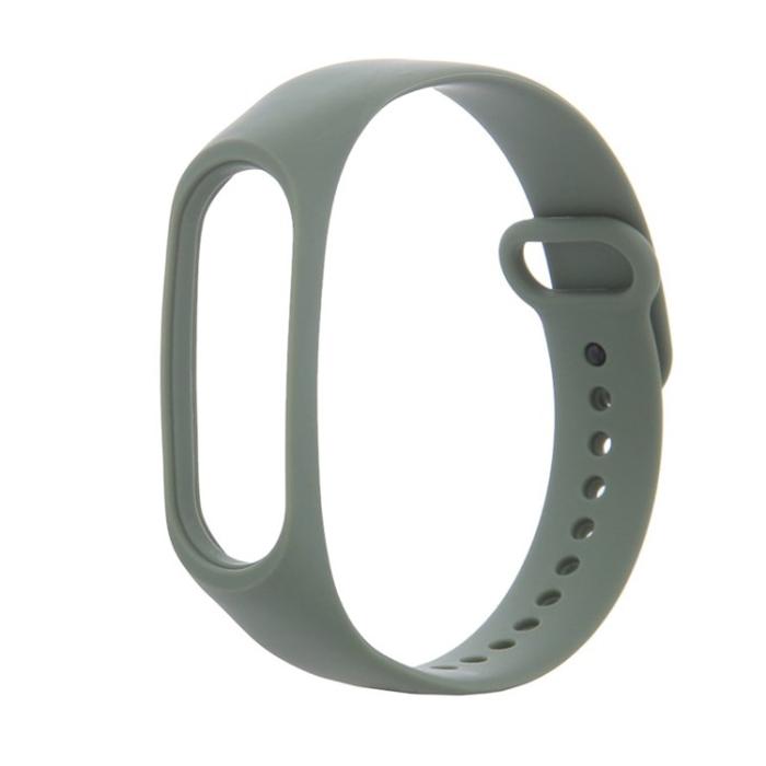 OEM - Xiaomi Smart Band 3/4 Armband Silikon - Grön