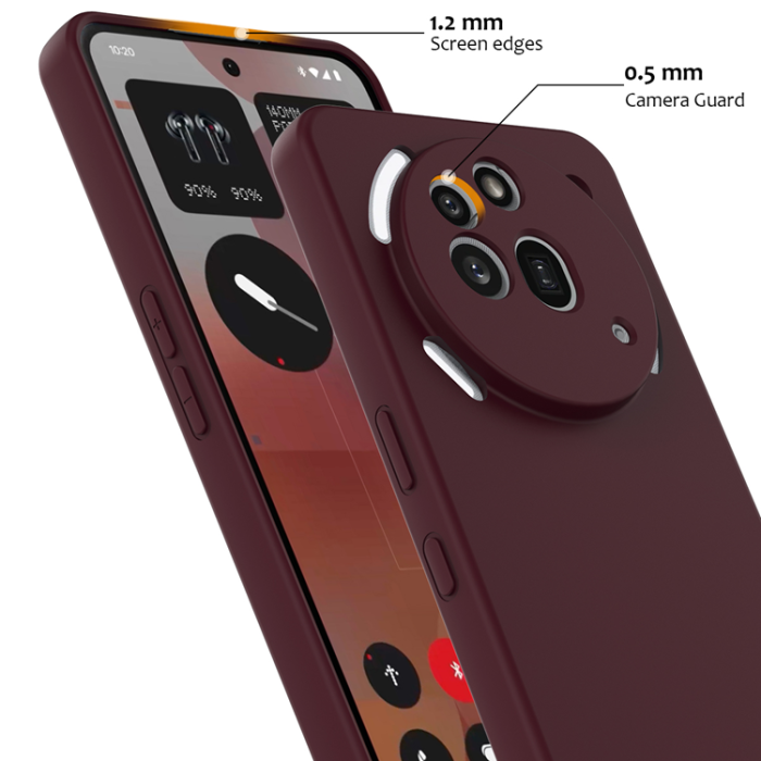 A-One Brand - Nothing Phone (3a) Pro Mobilskal MagSafe Liquid Silikon