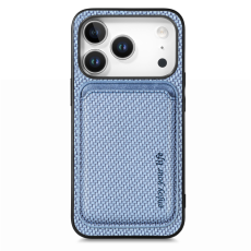 A-One Brand - iPhone 17 Pro Mobilskal Detachable Korthållare - Blå