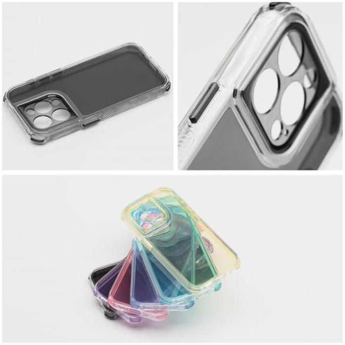 OEM - iPhone 16 Plus Mobilskal Matrix Clear - Svart