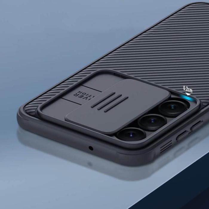 Nillkin - Nillkin Galaxy S23 Skal Camshield Pro - Svart