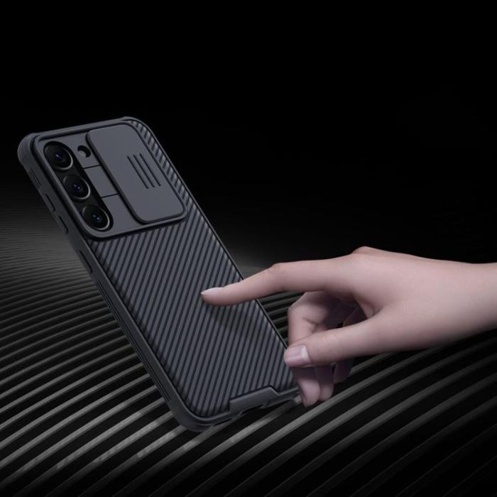 Nillkin - Nillkin Galaxy S23 Skal Camshield Pro - Svart