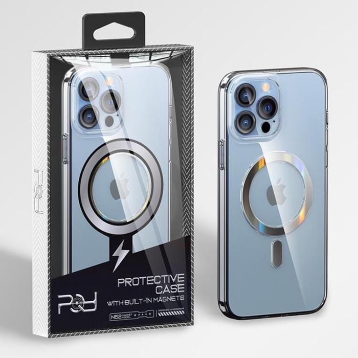 UTGATT - Kingxbar iPhone 13 Pro Skal Magsafe PQY Pure - Grå