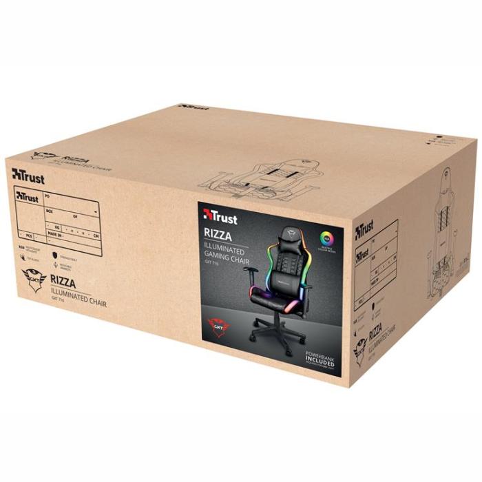 Trust - TRUST GXT 716 Rizza RGB LED Gaming Chair