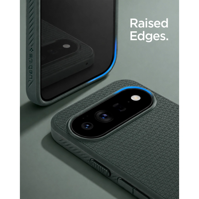 Spigen - Spigen Mobilskal För Google Pixel 11 Pro XL Magsafe Liquid Air - Abyss Grön