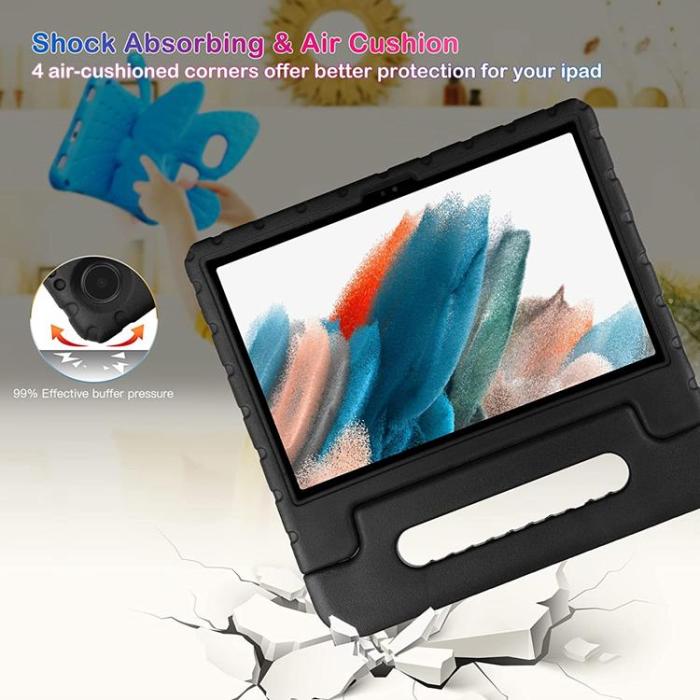 A-One Brand - Galaxy Tab A8 10.5 (2021) Skal EVA Kickstand - Svart
