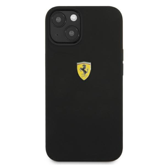 Ferrari - Ferrari iPhone 13 Skal Silicone - Svart