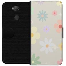 iSecrets - Plånboksfodral till Sony Xperia XA2 med fejdande blommor