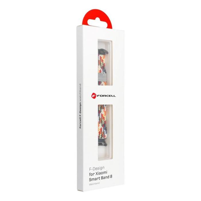 Forcell - Forcell Xiaomi Mi Band 8 Armband FX5 - Multicolor
