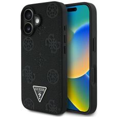 Guess - Guess iPhone 16 Mobilskal MagSafe Hot Stamp Peony Triangle