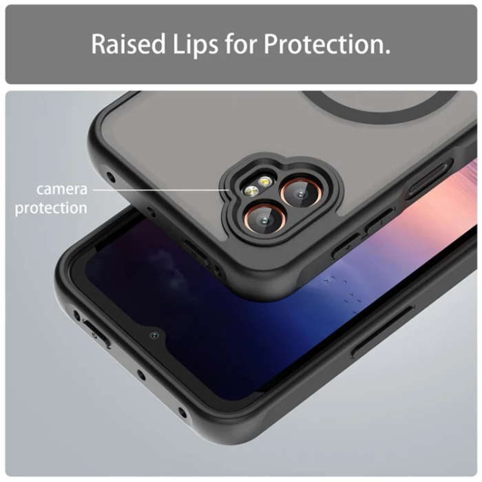 A-One Brand - Galaxy XCover 7 Pro Mobilskal MagSafe Anti Drop - Svart