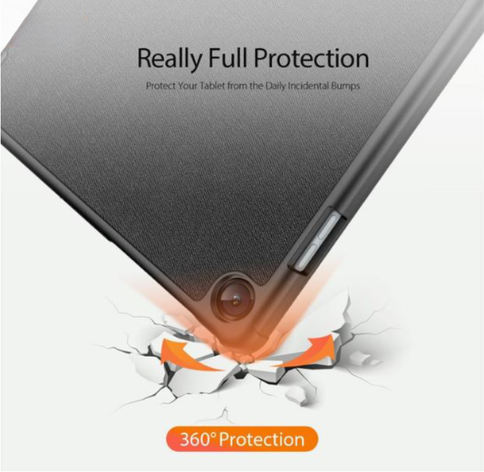 Dux Ducis - Dux Ducis Lenovo Tab M10 (Gen 3) 10.1 Fodral DOMO Folio Flip - Svart