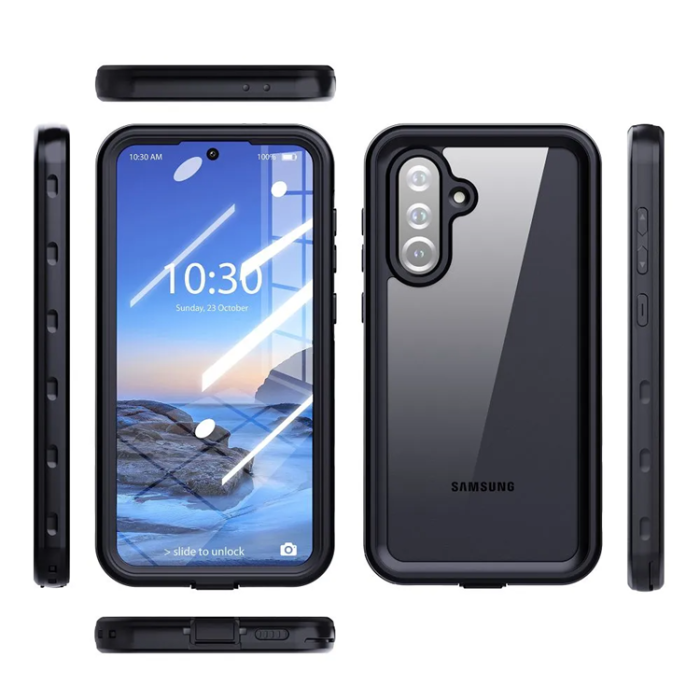 OEM - Shellbox Galaxy A36 Mobilskal GT Vattentät - Svart