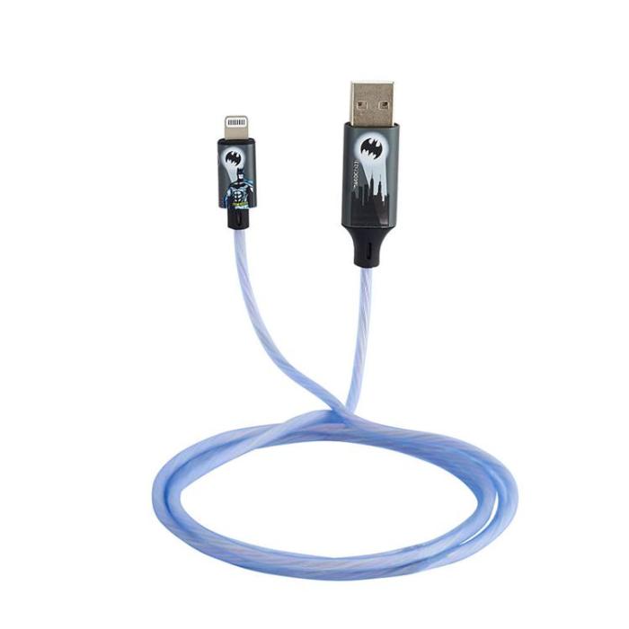BATMAN - Batman USB A Till Lightning Kabel (1.2m) Bat Logo
