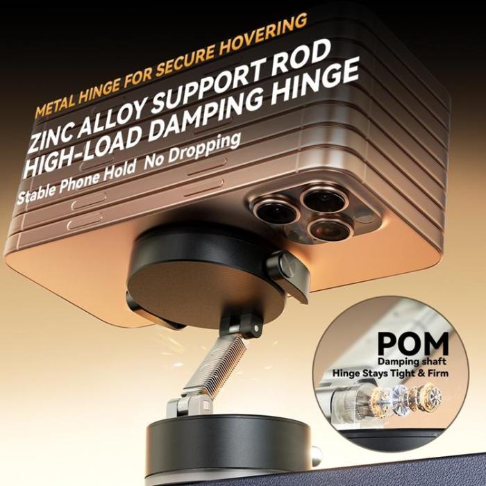 OEM - Magnetisk Bilhållare med Sugkopp A9 360° Rotation