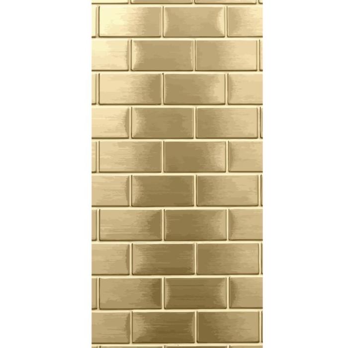 iSecrets - Plånboksfodral till Apple iPhone 13 Pro med Gyllene Murstenar